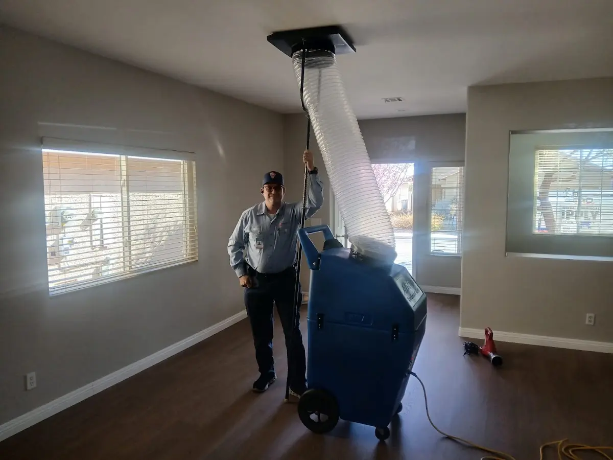 Professional Dryer Vent Cleaning work inside a Marina del Rey home